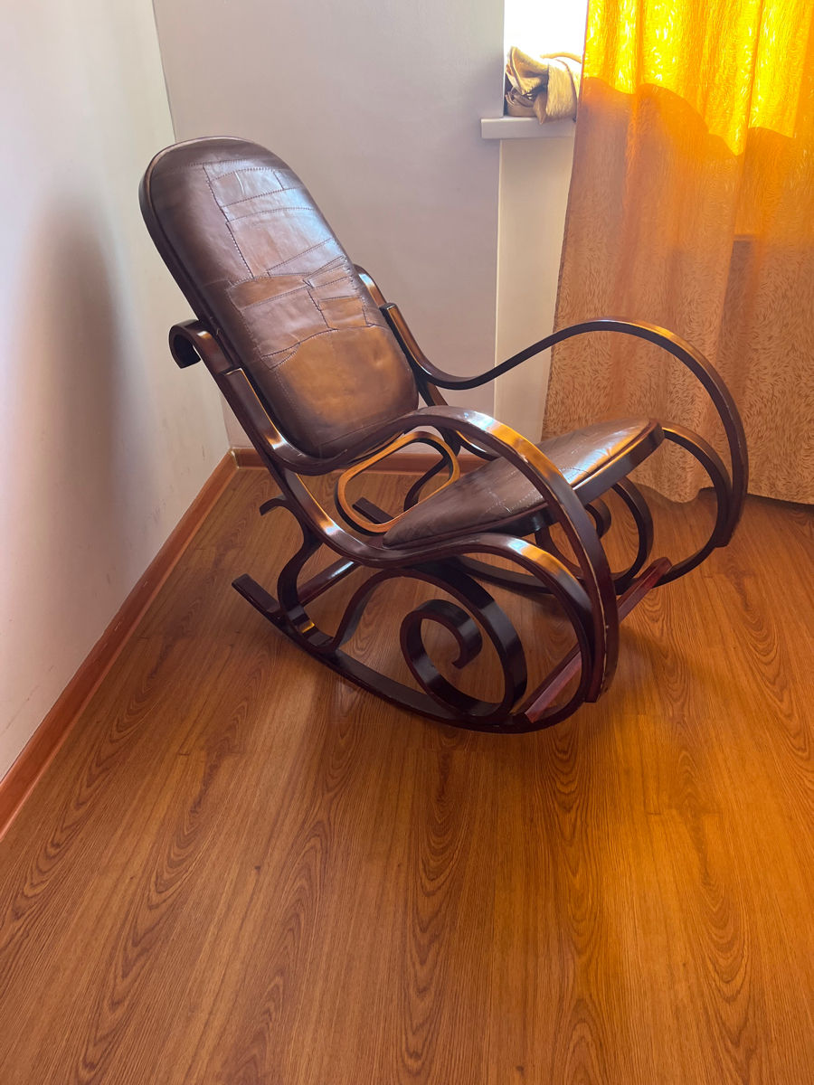 Кресло качалка из компьютерного кресла