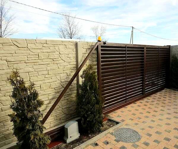 Gard din lamele metalice zincate. foto 9