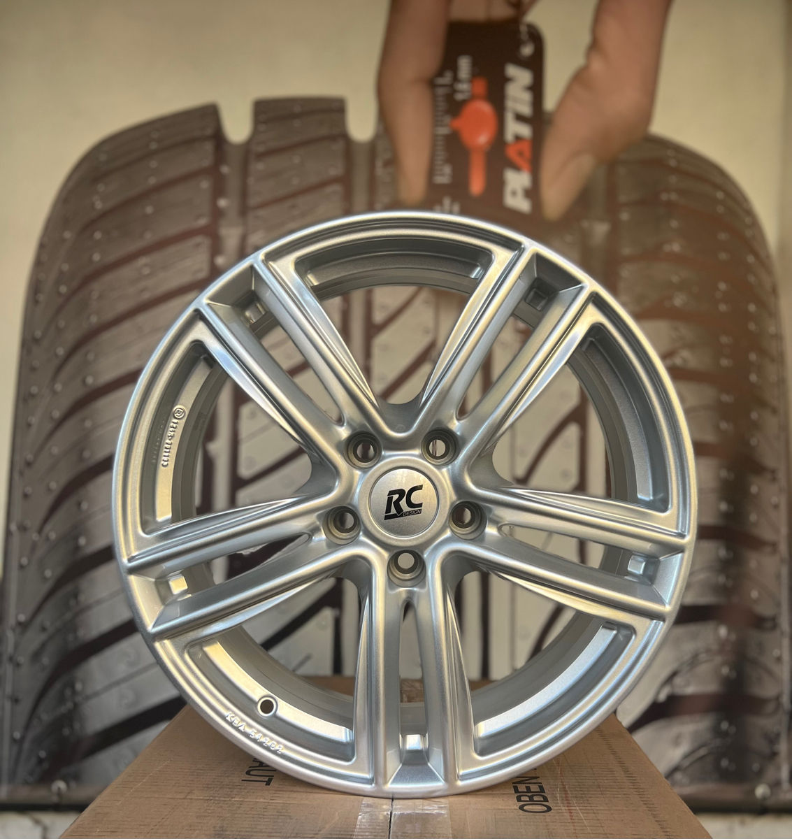 5x114.3 R18 Brock RC27 для Toyota Rav4 foto 0