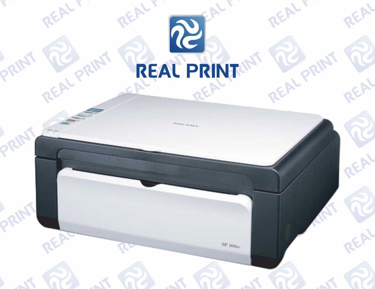 REAL PRINT SRL . SP 100e - самый маленький лазерный принтер в мире от  японской фирмы Ricoh!