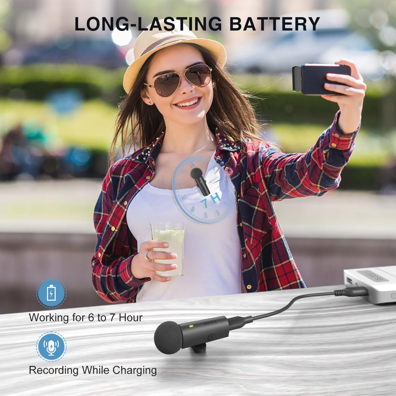 Microfon Lavalier Fifine M8 USB Type C фото 5