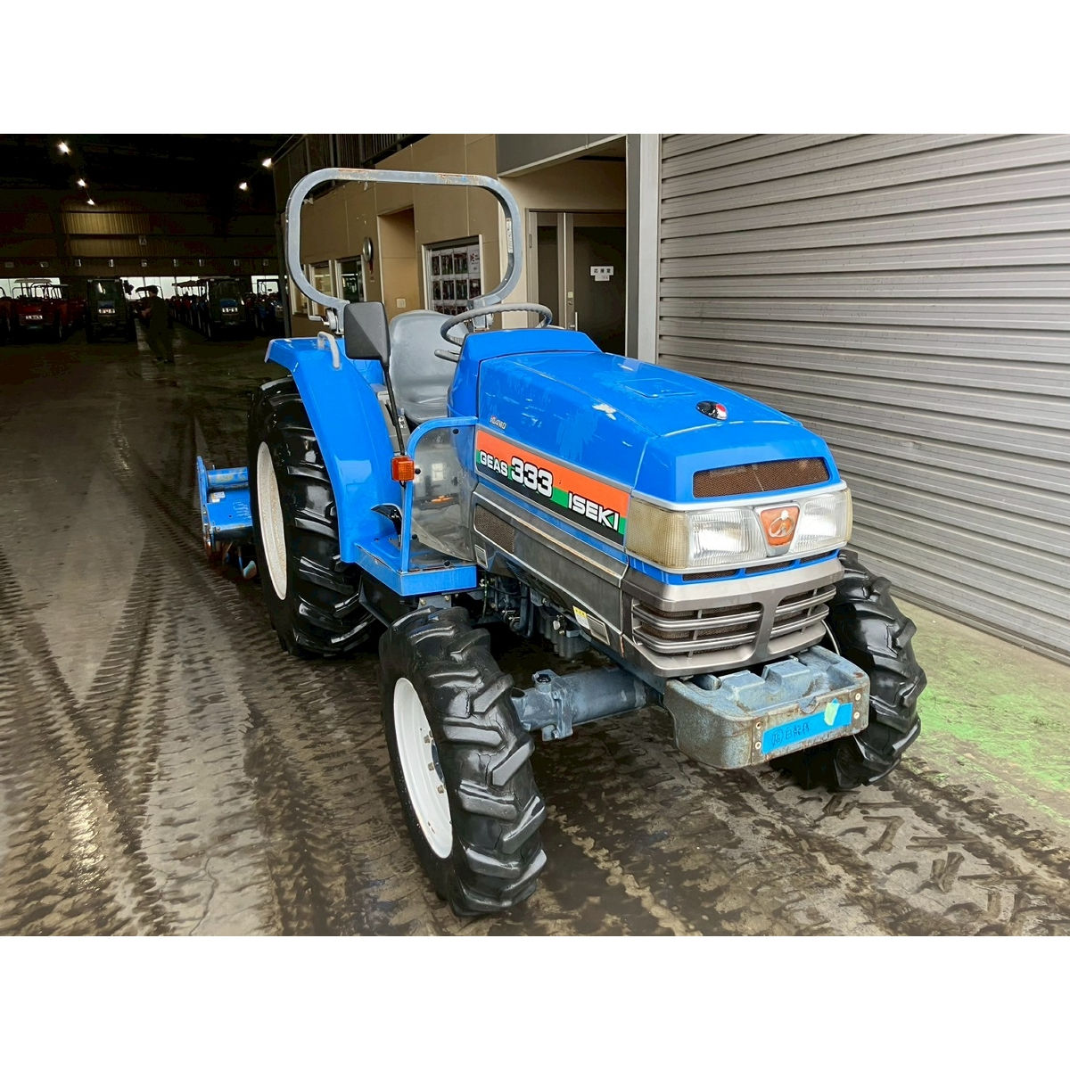 Tractor Iseki TG333F cu freza de sol