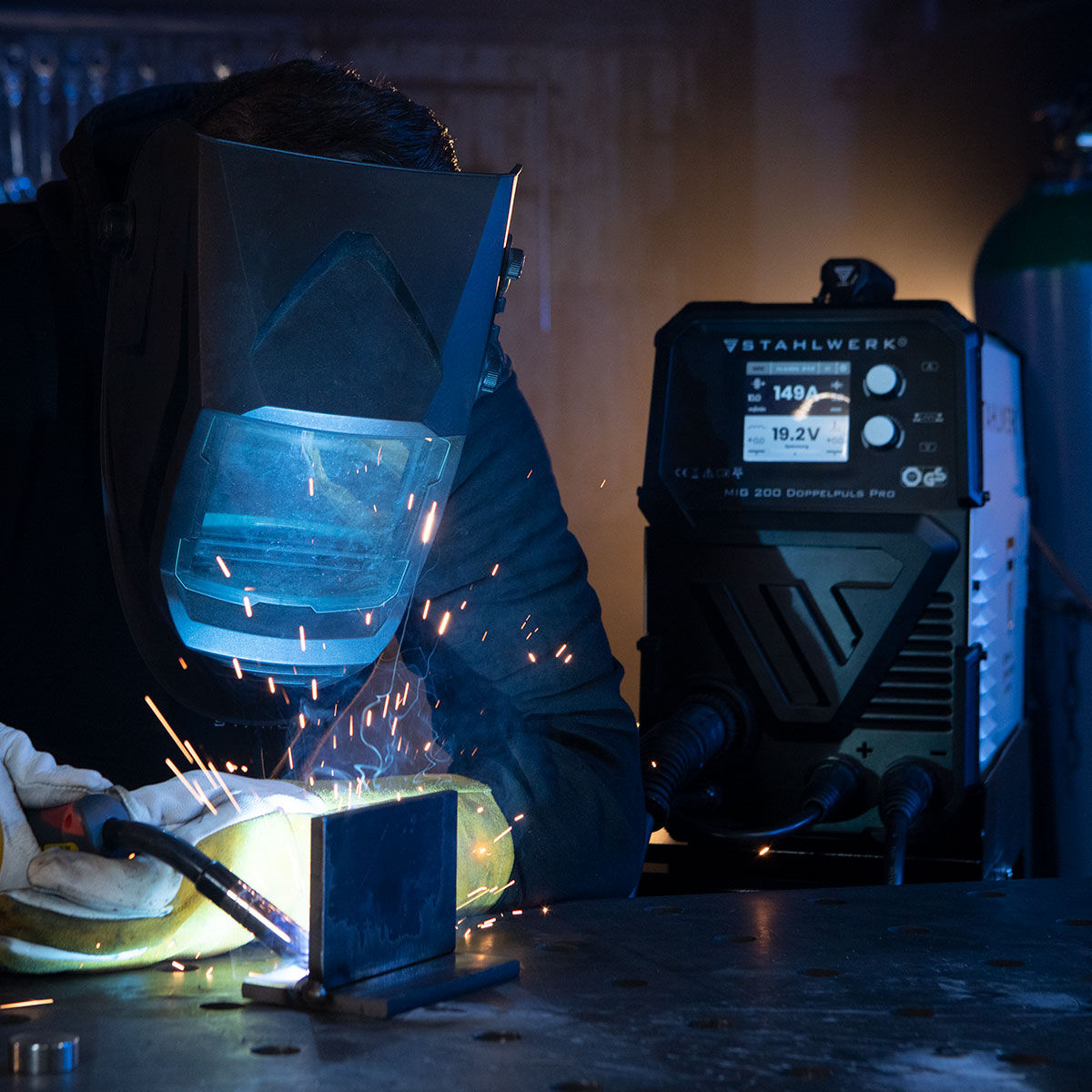 Полуавтомат Stahlwerk MIG MAG 200 Double Pulse Pro foto 8