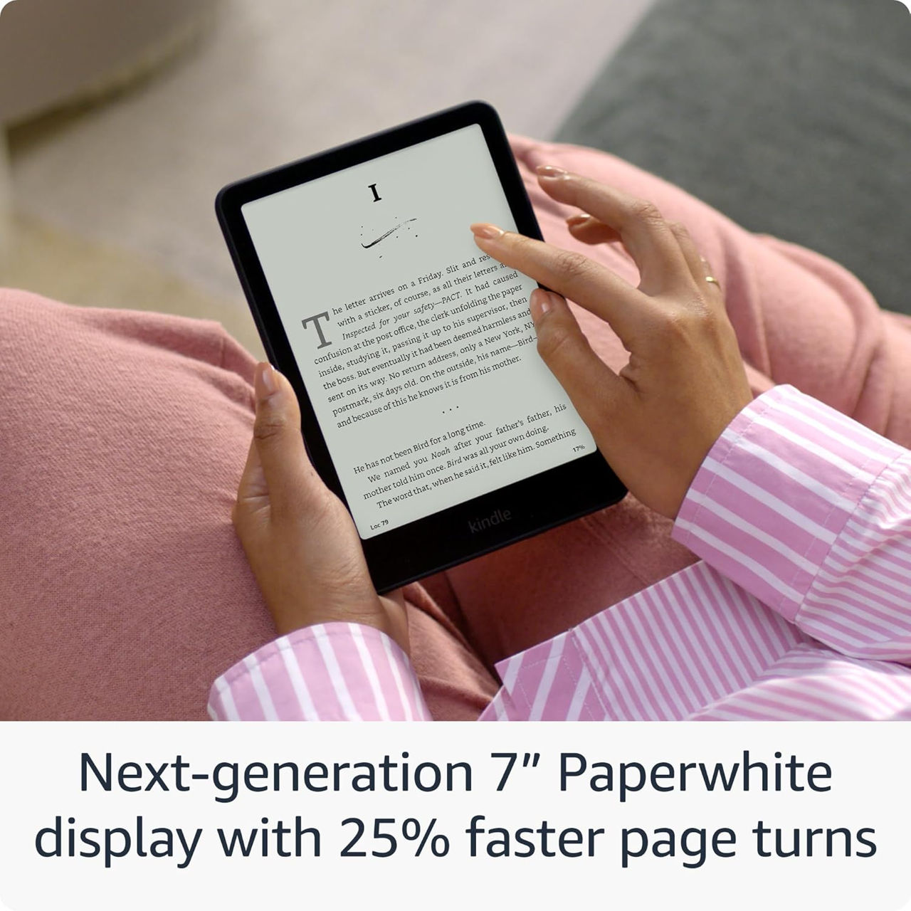 Amazon Kindle Paperwhite 2024 7'' gen12 16gb 300ppi - 175 euro, cel mai actual model foto 4