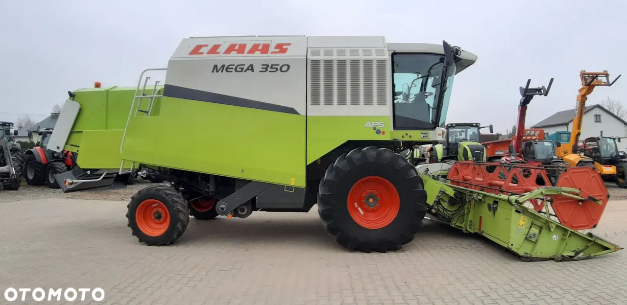 Combină Claas Mega 350 heder cereale+heder porumb/floare 6x70 foto 0