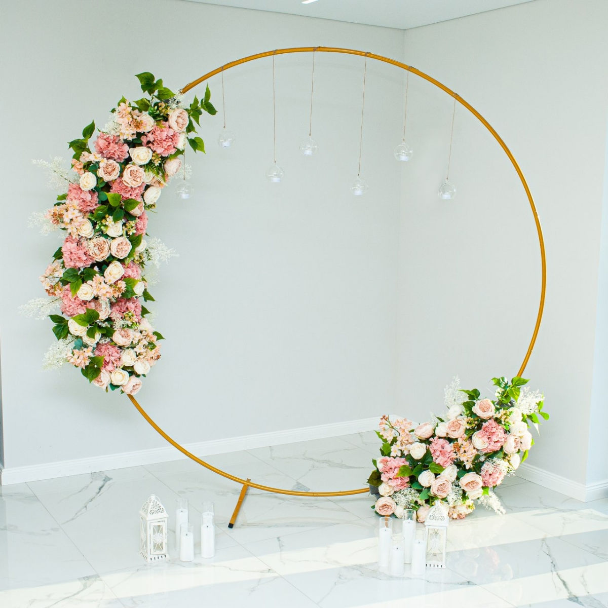 Decor floral și cu baloane pentru aniversări, nunți, cumătrii, botezuri  foto 1