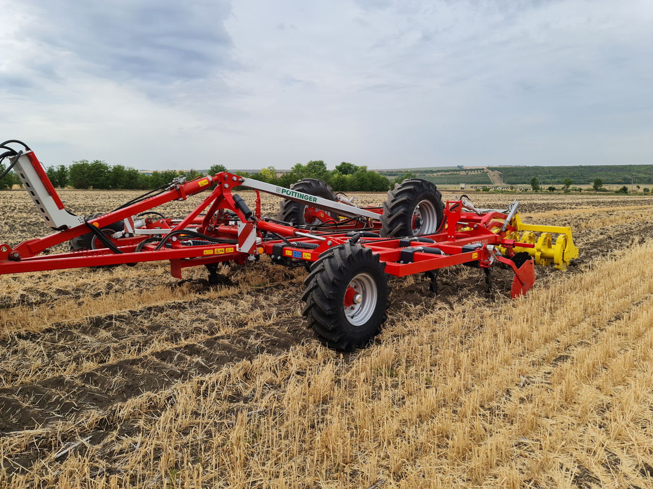 Стерневой культиватор 5-35 см Pottinger Terria 5030 (Австрия) foto 2