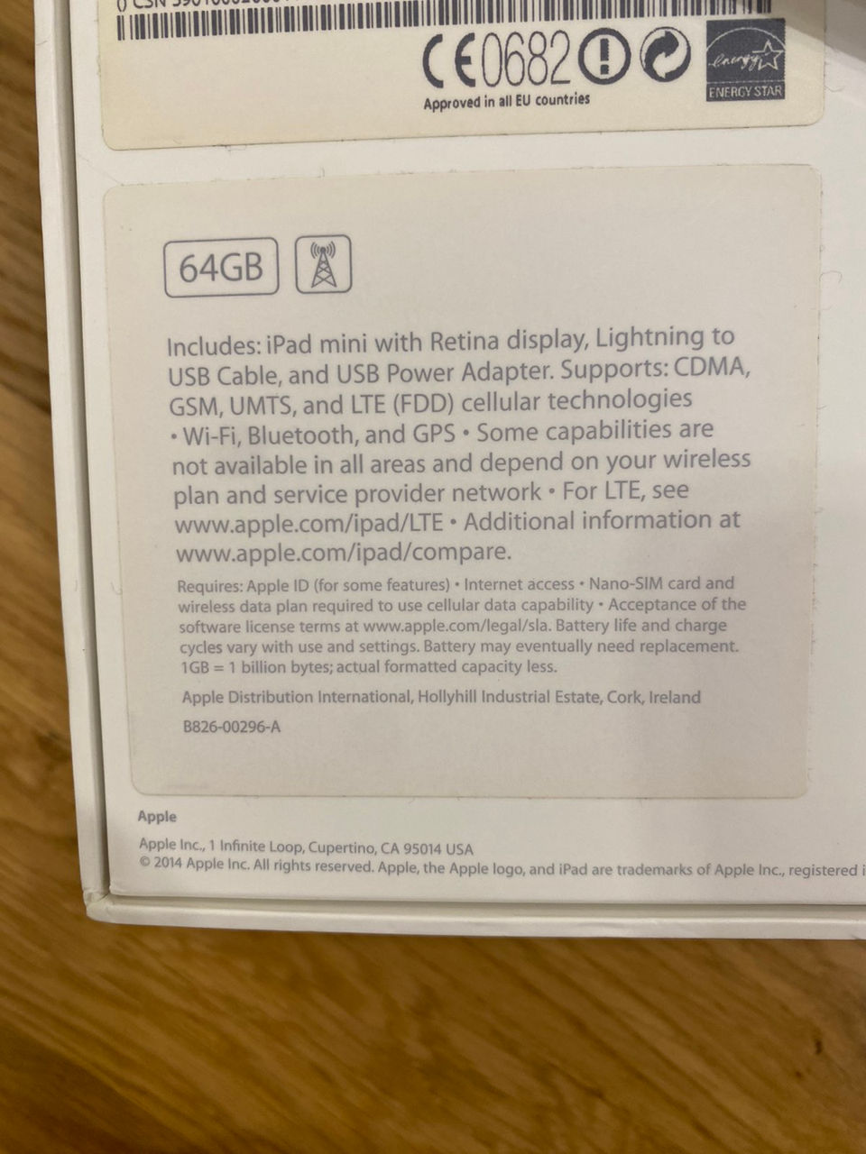 ipad mini 3 -3G- 64gb фото 1
