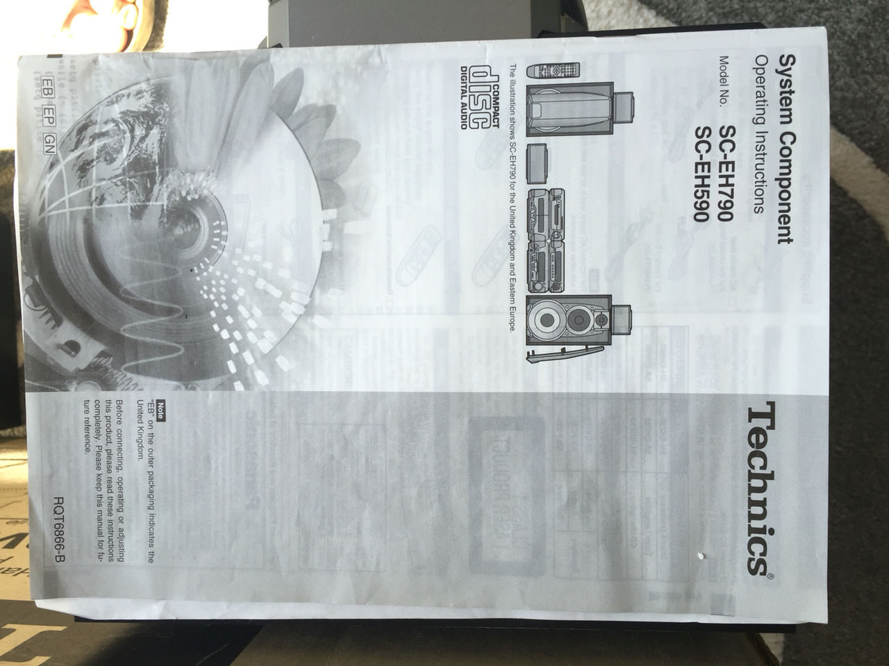 Technics SC-EH790 De Vanzare! Este Nou!