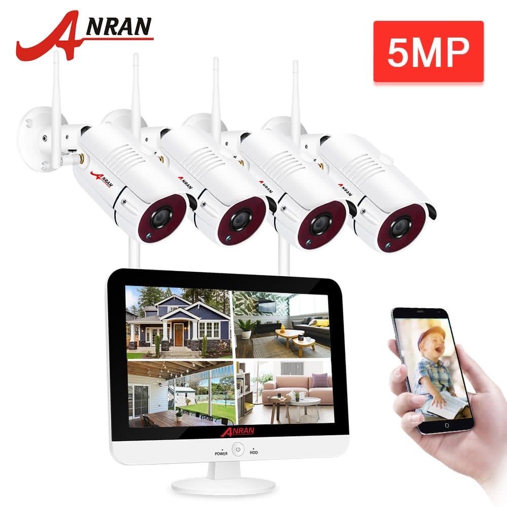 Camere supraveghere exterior/interior IP FULL HD wifi 2/4/8Camere cu monitor 13'' si memorie 1/2TB фото 2