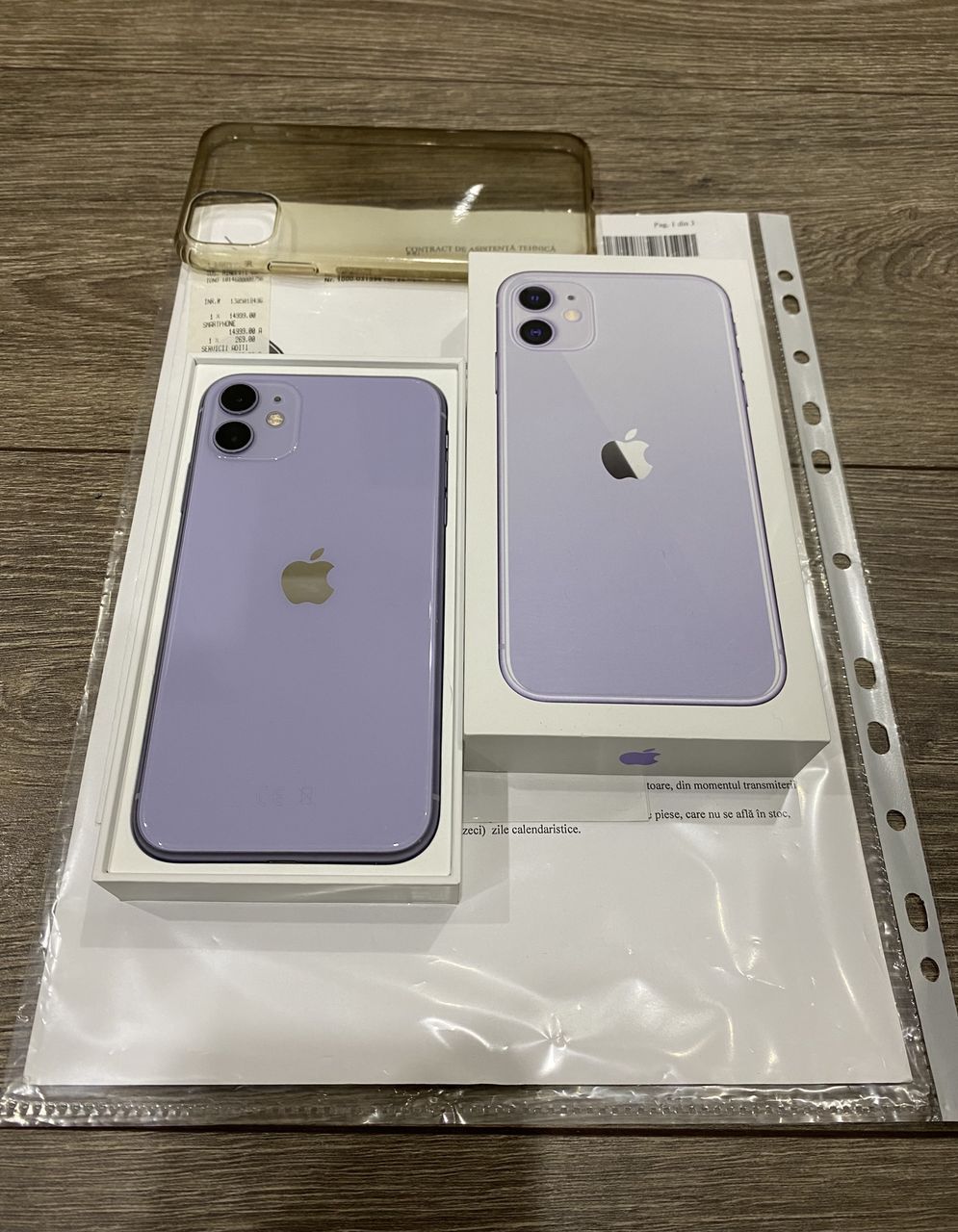 Iphone 11 128 GB Purple Garanție+Asigurare