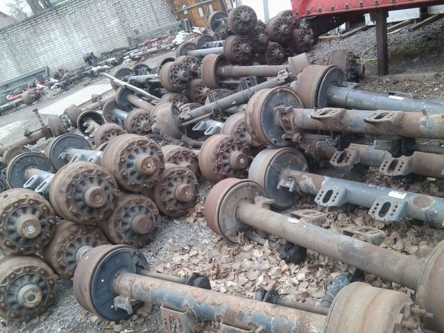 Оси saf ror bpw fruehauf treiler smb freeof фото 4