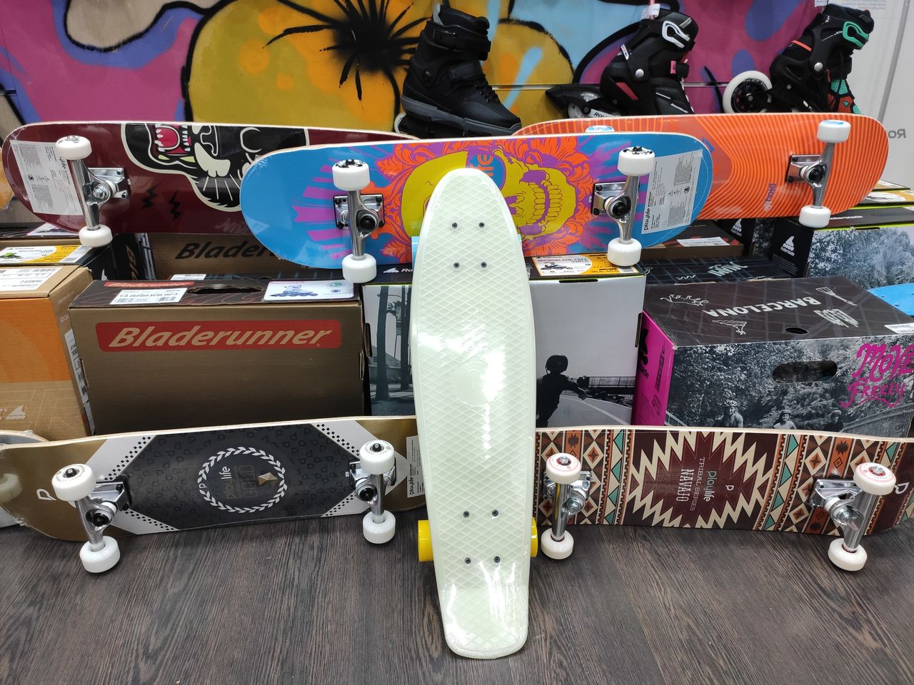 Skateboard, скейтборды Powerslide Play Life, penny board, пенни борды, доставка по Молдове фото 12
