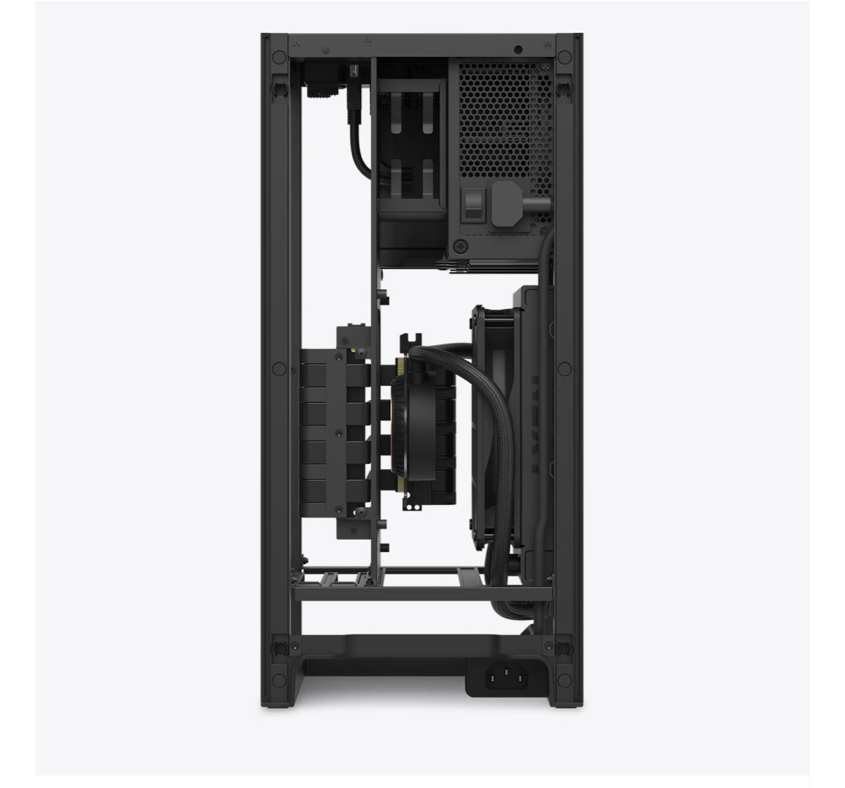 nzxt H1 case +650w + AIO cooler  foto 3