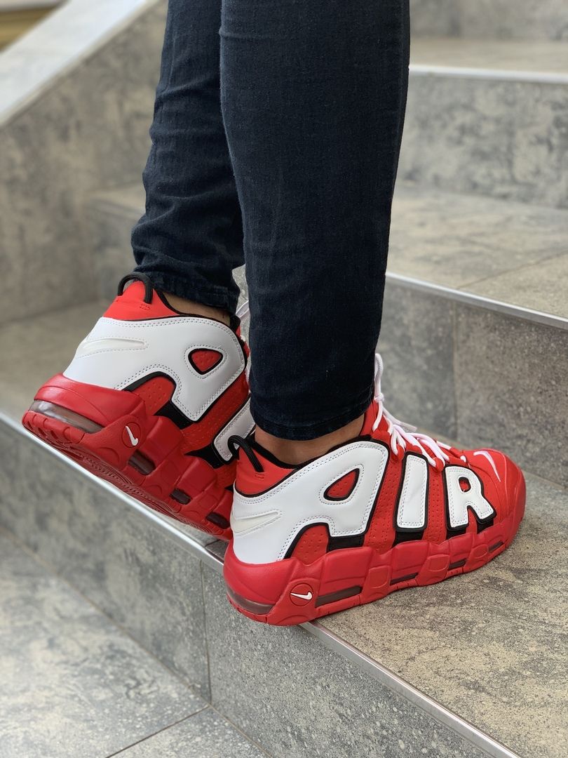 Nike Air More Uptempo University Red foto 8