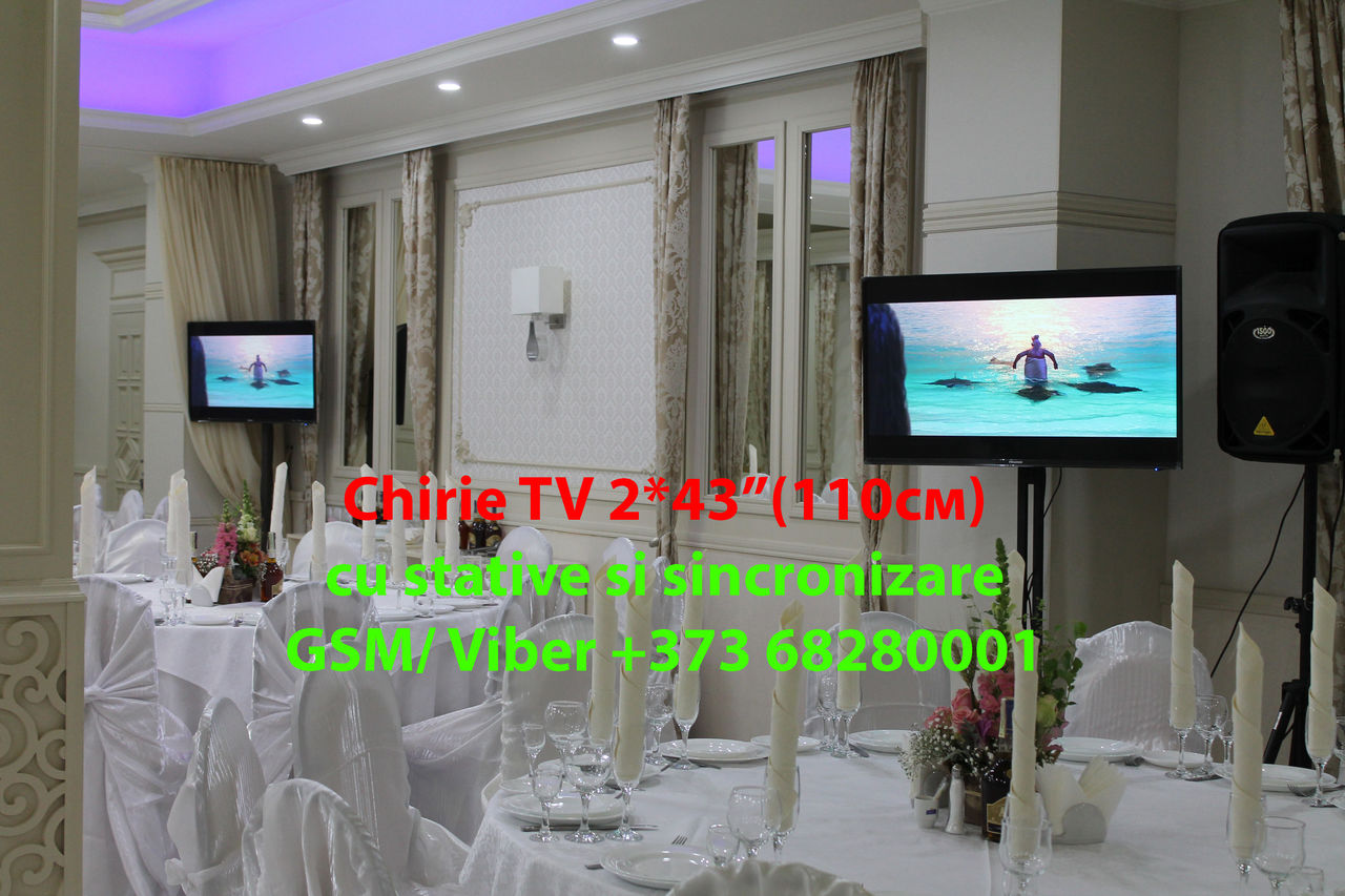 Прокат большого телевизора 55" / 75". Доставка и установка. foto 8