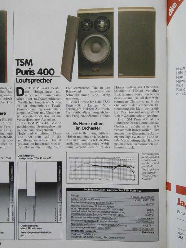 TSM Puris 400 foto 2