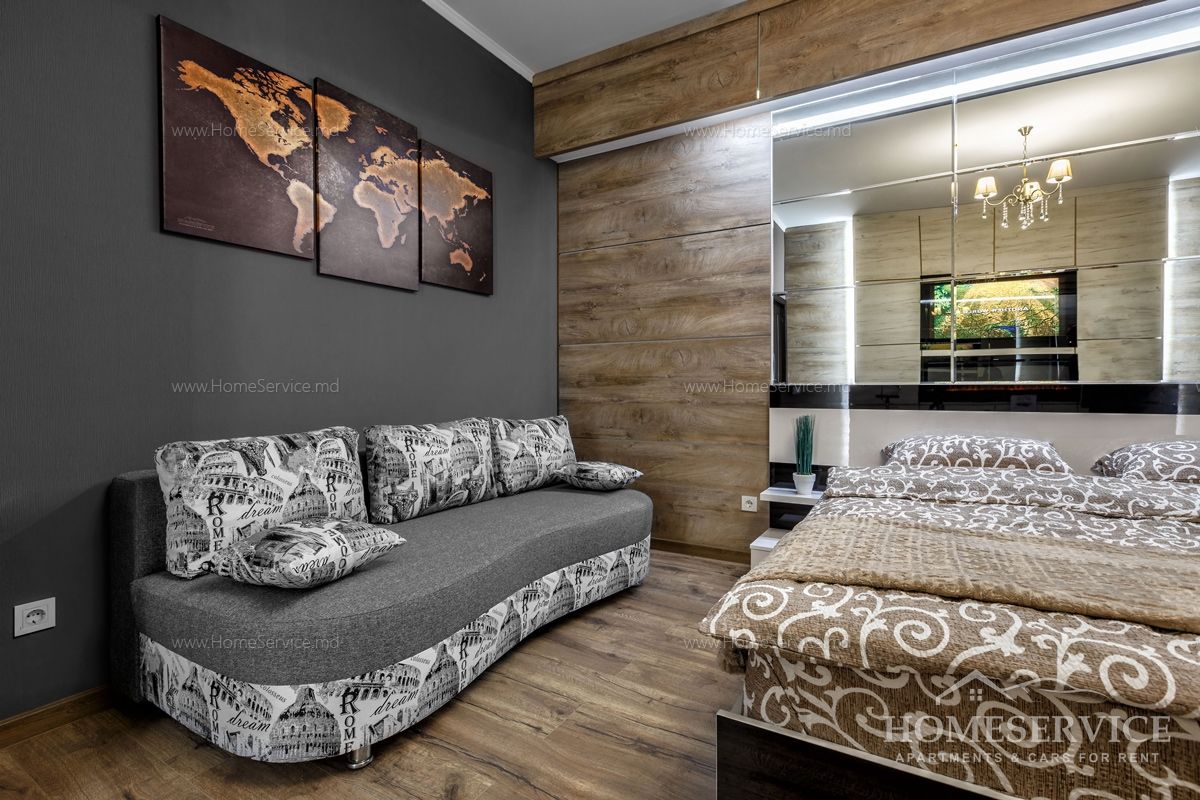 1-комнатная квартира, 45 м², Центр, Кишинёв фото 7