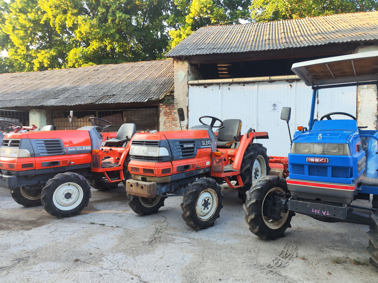 Tractor japonez recent importat - Yanmar, Kubota, Iseki, Mitsubishi foto 12