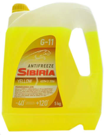 Антифриз Sibiria Antifreeze G11 foto 2