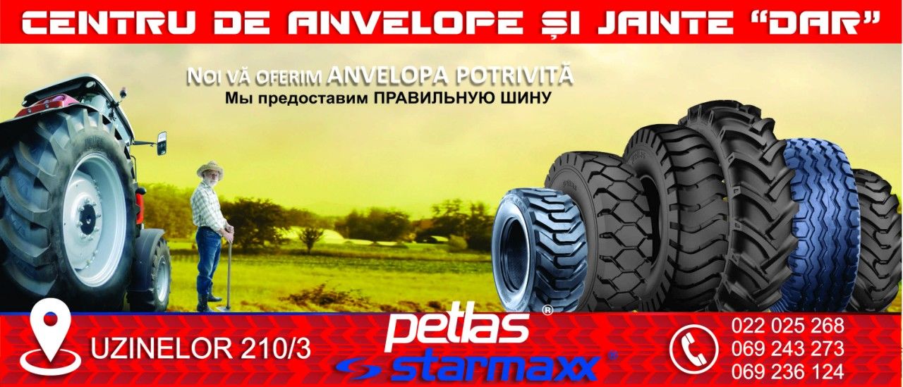 15.5-38 12pr!--7200LEI  14 PR- 7400lei  18.4R34/38-10500  11.2R20--3800lei  13,6R20 Petlas/Starmaxx foto 9