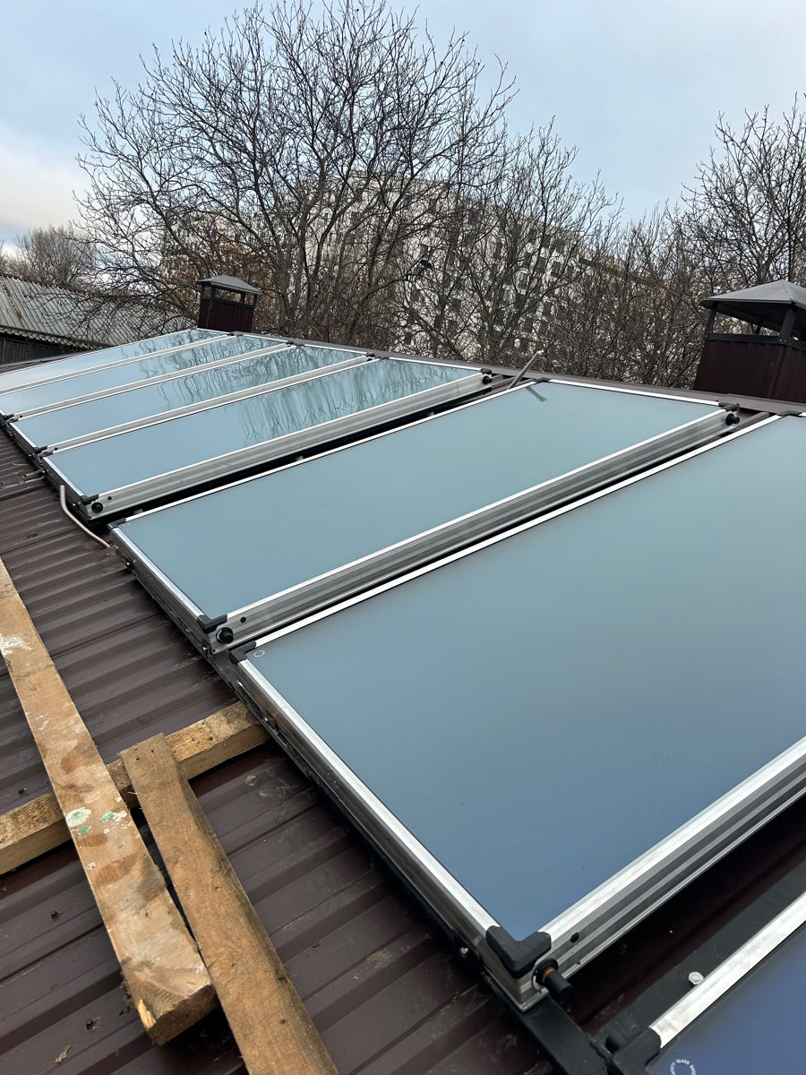 Panou solar pentru încălzire (boiler solar pentru apa calda ) (Made in Grecia) foto 9