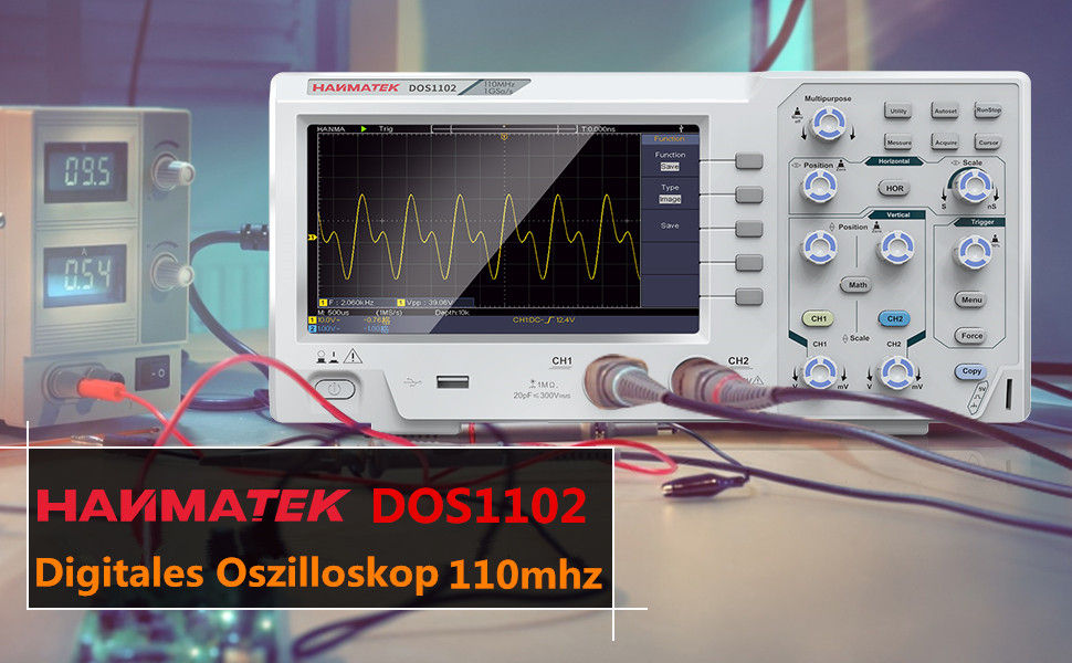 Осциллограф Hanmatek DOS1102 новый! фото 0