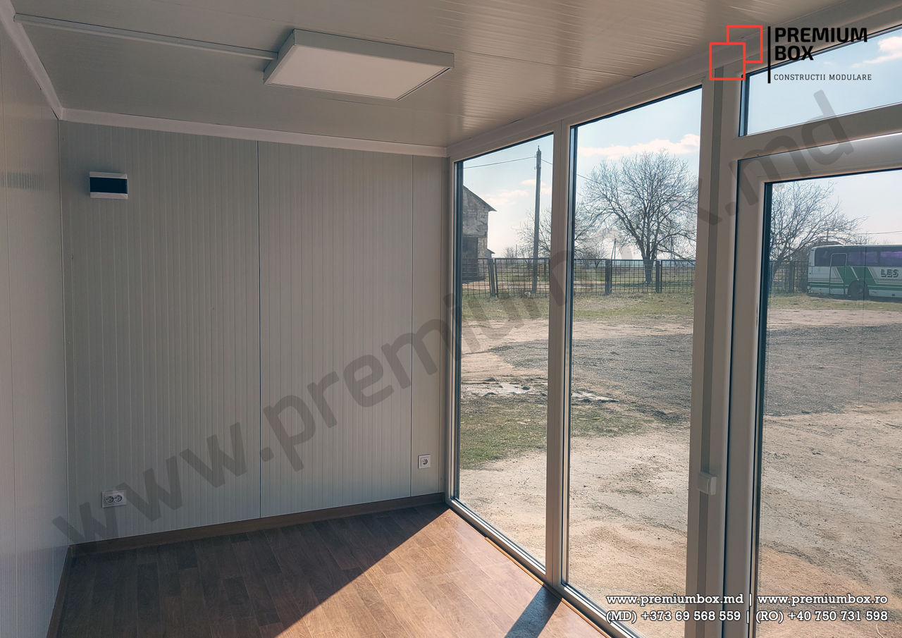 Realizăm la comandă construcții modulare pentru birouri sau spații comerciale. foto 7