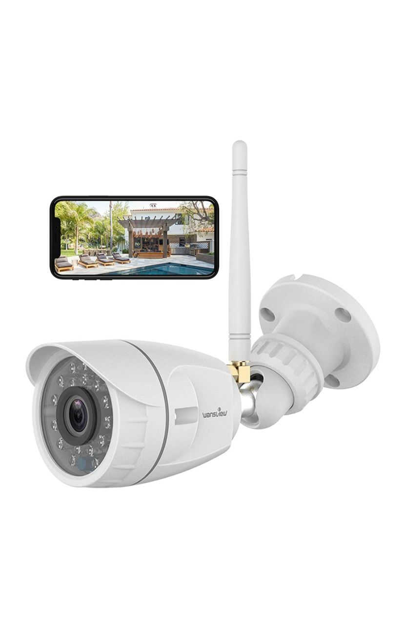 Уличная камера видеонаблюдения, Wansview 1080P WiFi водонепроницаемая .