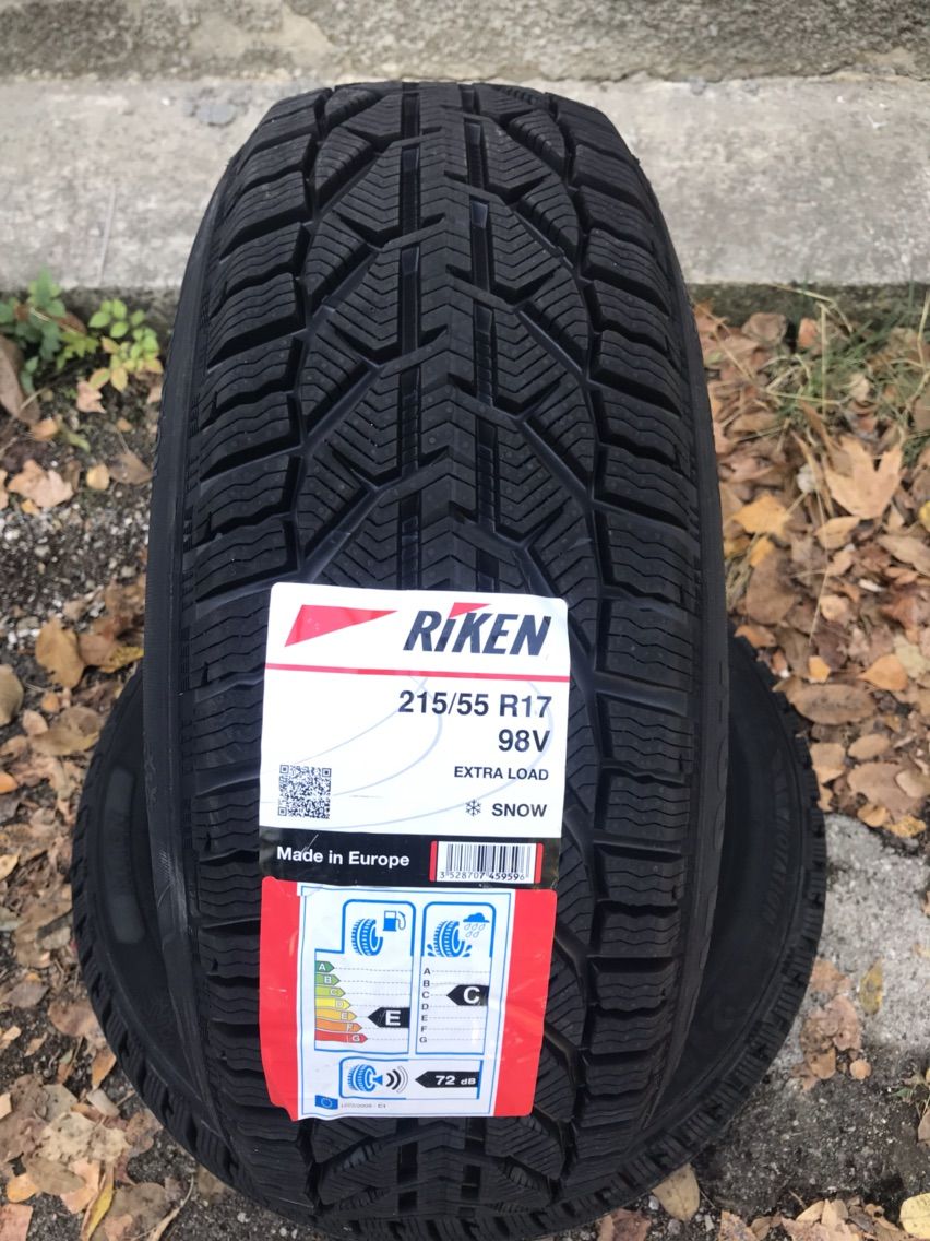 215/55 R17 Riken Snow (Michelin Group)/ Доставка, livrare toata Moldova фото 0