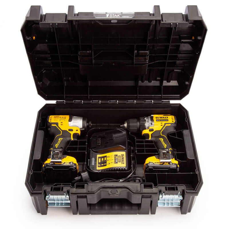 Set Scule Cu Acumulator Dewalt Dck2110L2T (Dcd701+Dcf801) foto 8