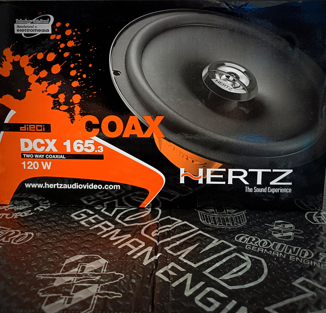 Hertz DCX 165.3,(новые)165мм
