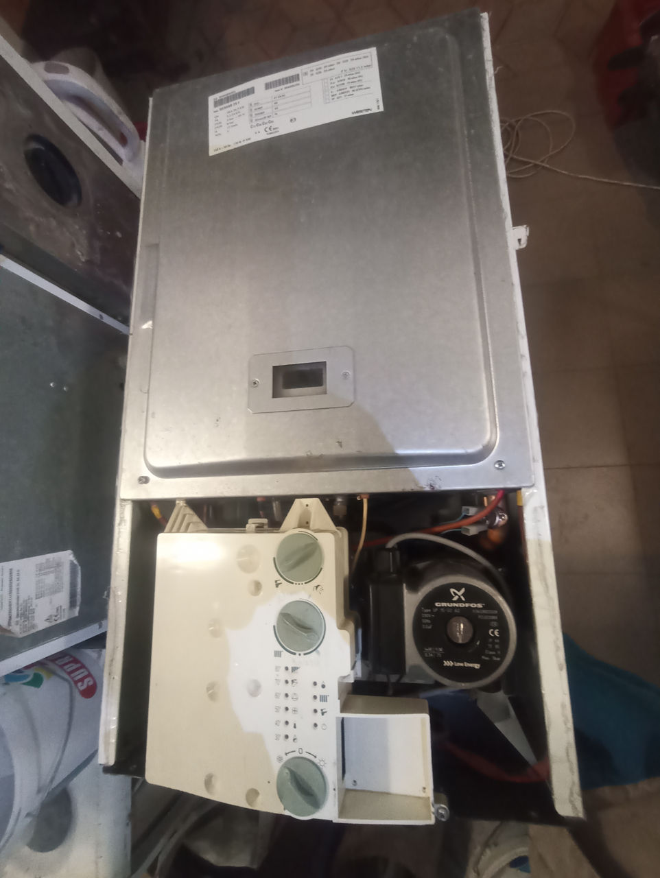 Газовый котел газовый котел : Westen  Quasar 24 F / Baxi Main 24 FI foto 1