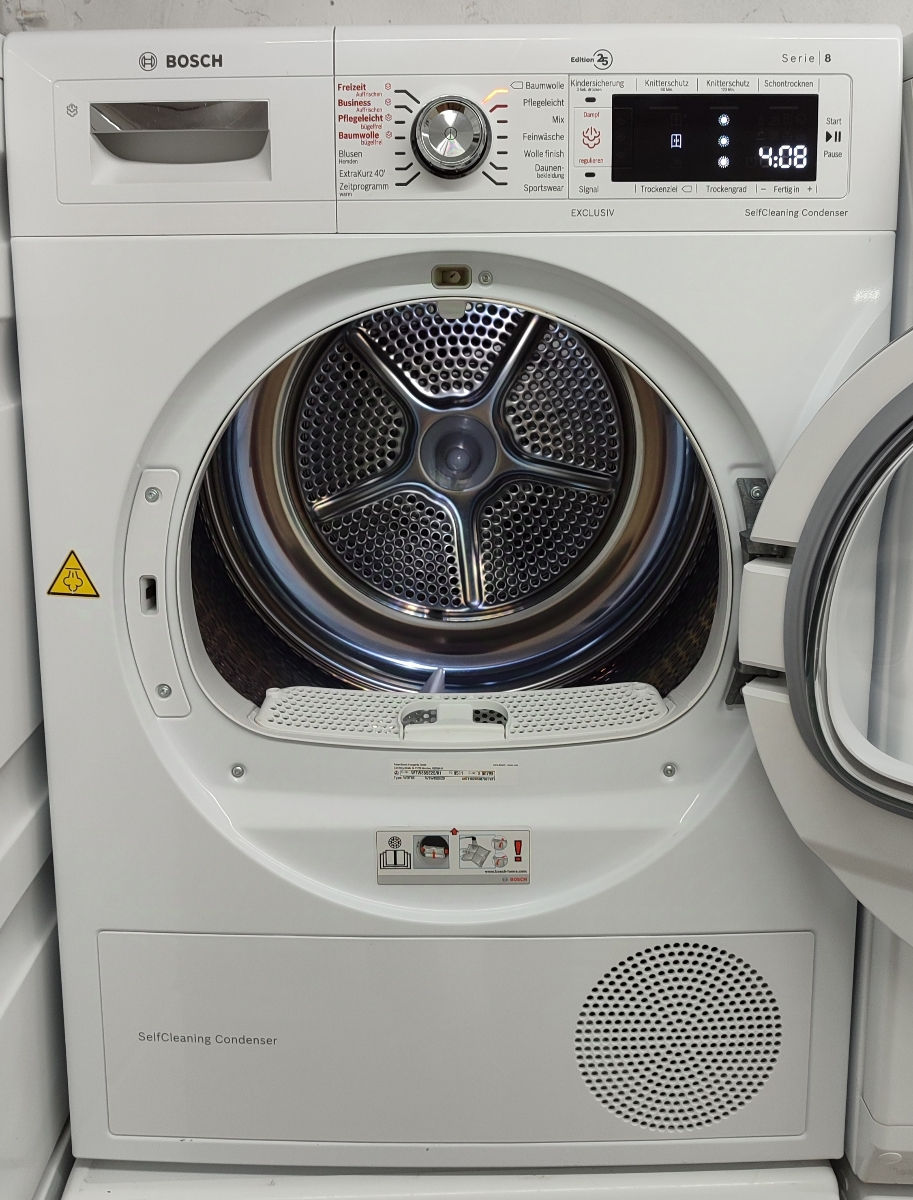 Сушильная машина Bosch Serie 8 + Steam фото 2