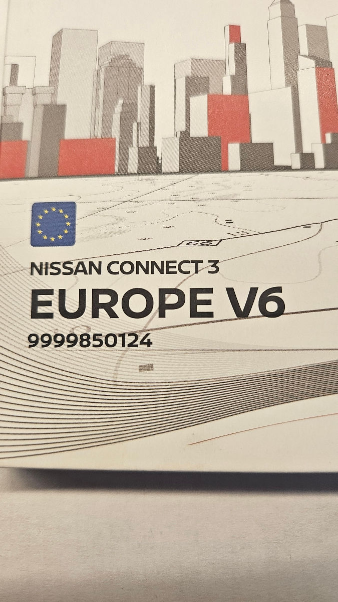 Harți (карты)Nissan Connect 3, Europe V6 фото 1