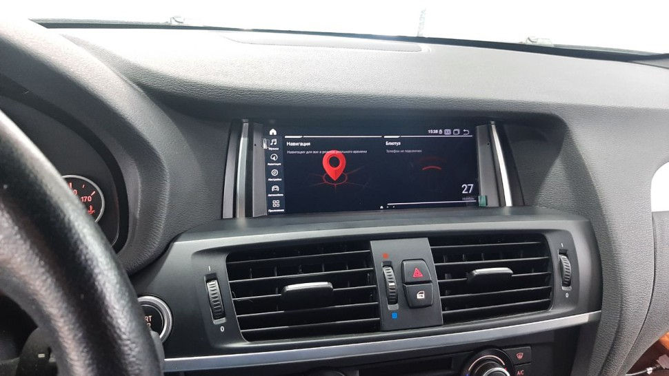 BMW - замена штатных мониторов и приборные панели на Android фото 17