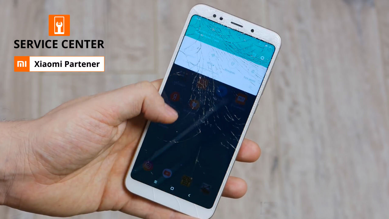 Xiaomi RedMi 5 Plus Разбил стекло-заменим его!