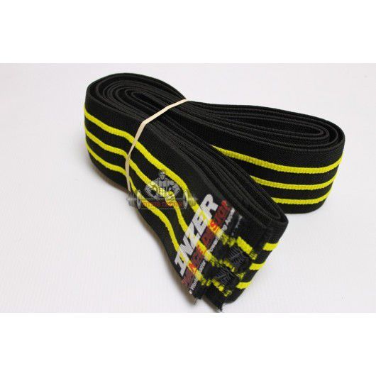 Коленные бинты (длина 2,5 м) inzer gripper knee wrap для пауэрлифтинга.