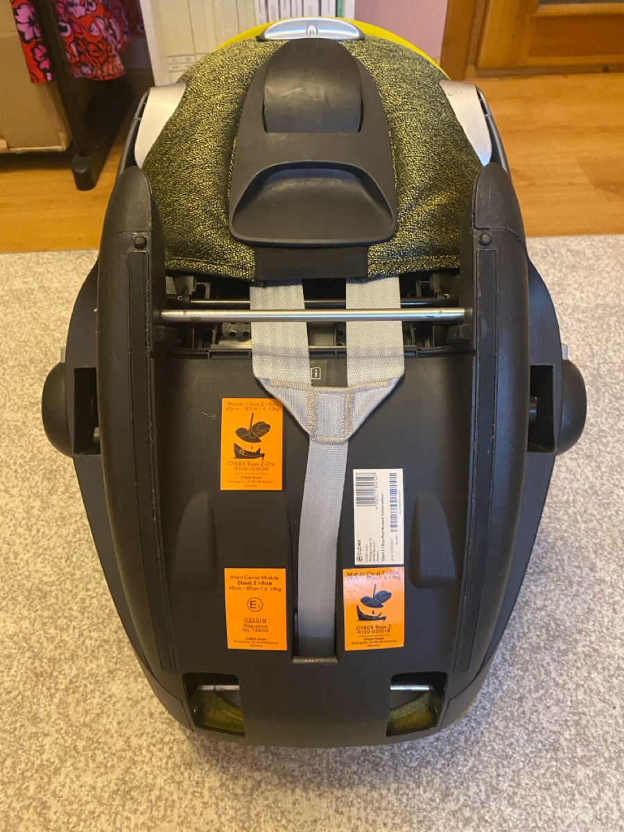 Cybex Cloud Z i-size Plus Mustard Yellow foto 3