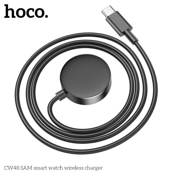 Încărcător wireless pentru ceas inteligent HOCO CW48 SAMSUNG foto 1