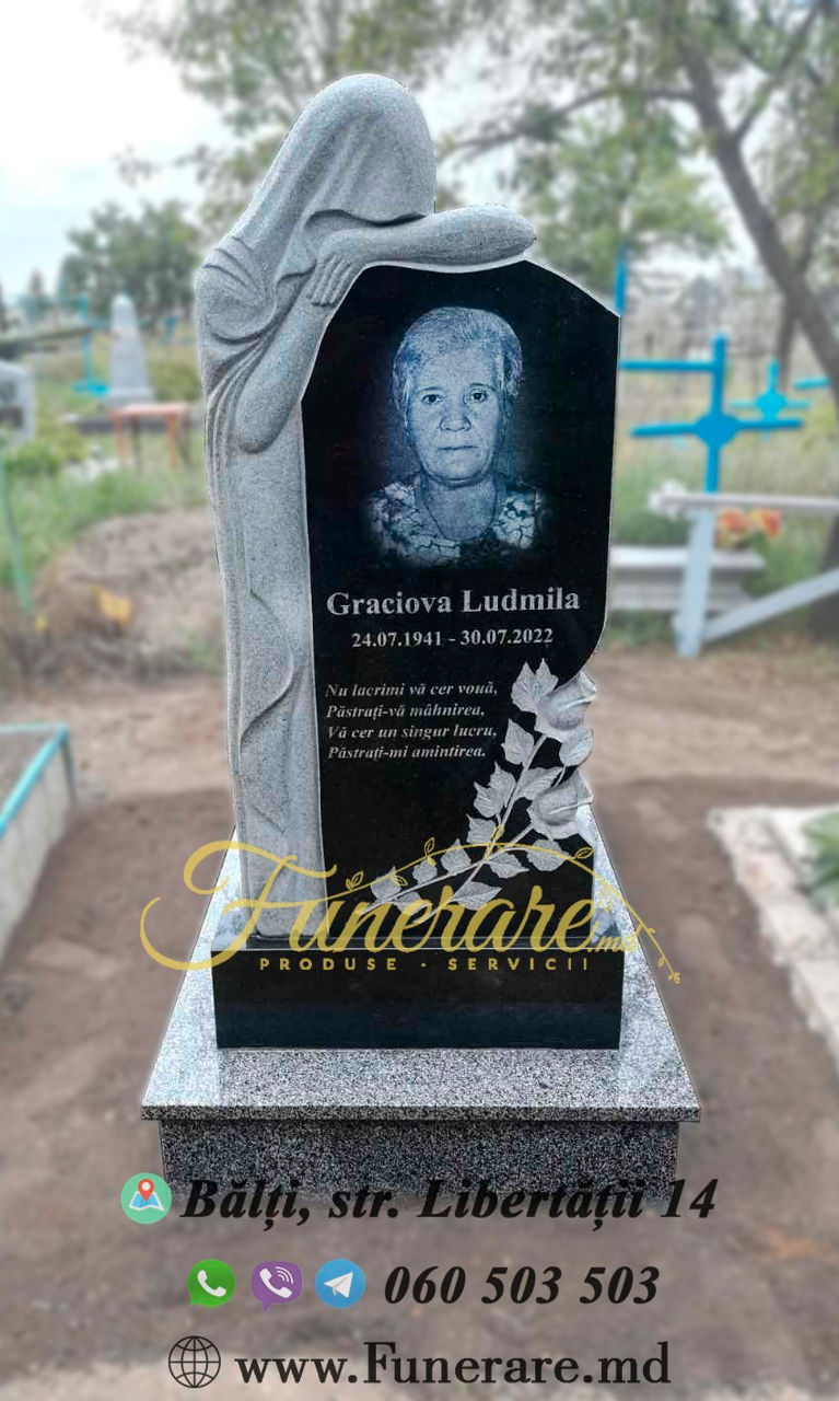 Monumente din granit Bălți, Edineț, Briceni, Fălești, Rîșcani. foto 17