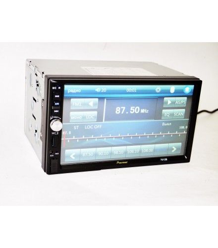 Автомагнитола 2din pioneer 7012 7" экран usb+bluetooth mp5. кредит! foto 0