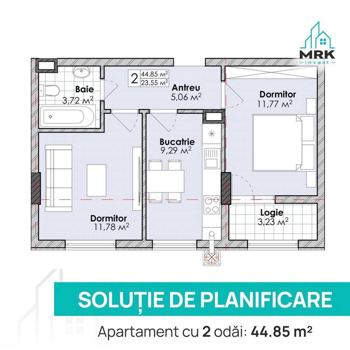 Apartament cu 3 camere,  Botanica,  Chișinău mun. foto 8