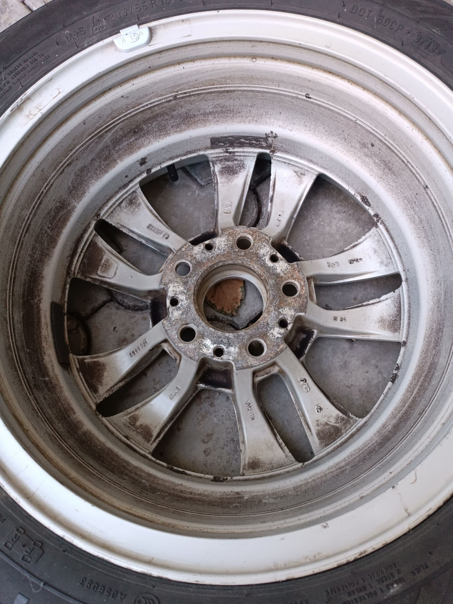 Jante cu anvelope BMW, serie OEM 7x16 5x120 ET 34 dia 72.6 foto 9