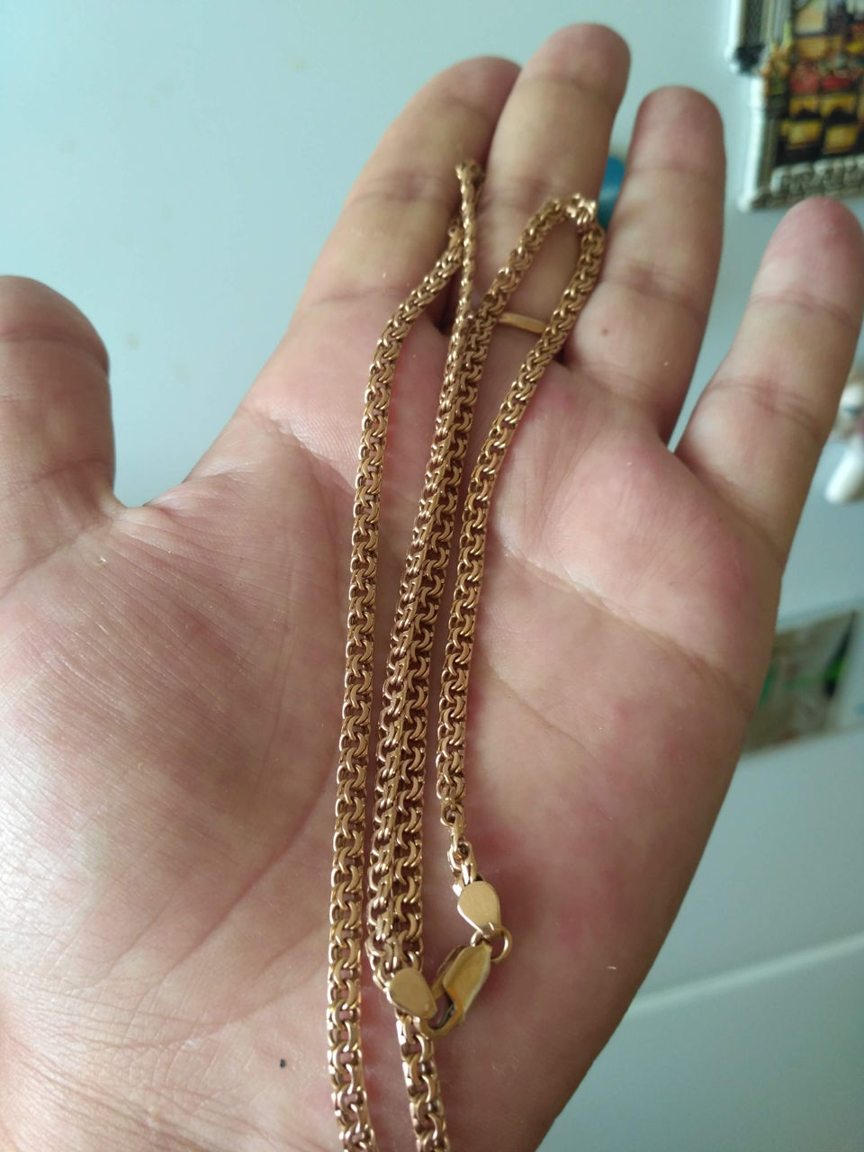 Продам золотую цепь