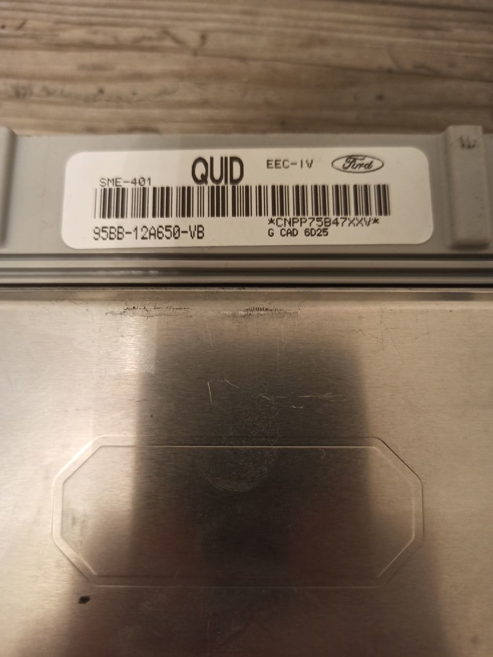 Ford Mondeo MK1 ECU ЭБУ 1.8l RKB 95BB12A650VB QUID