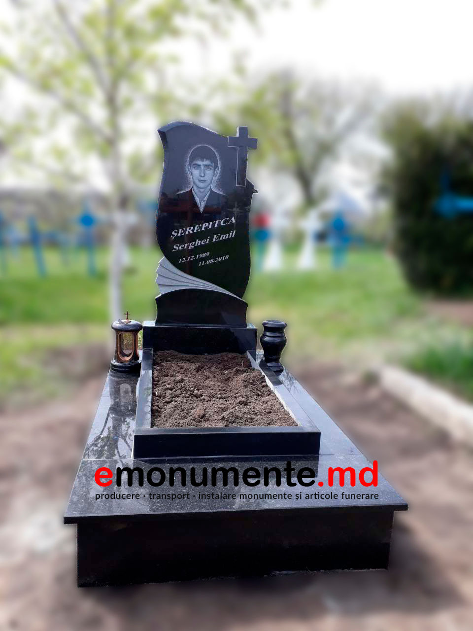 Monumente din granit - Cele mai mici prețuri din Moldova foto 2