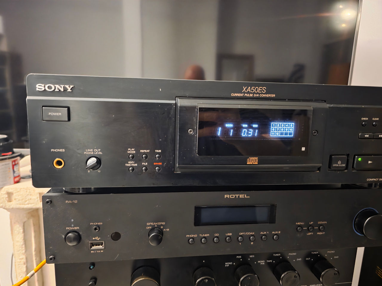 Sony cdp xa 50 es
