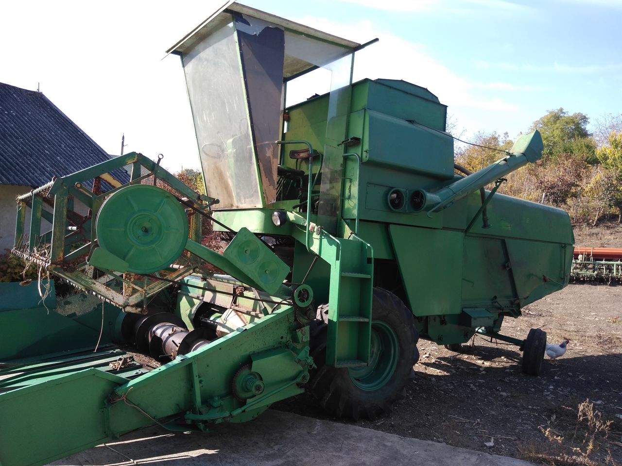 Combina john deer 430 foto 4
