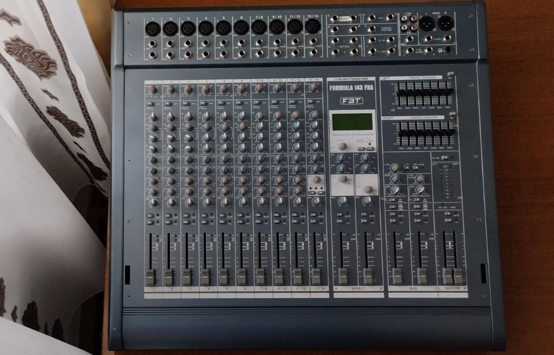 Mixer FBT Formula 143 FXA  foto 4